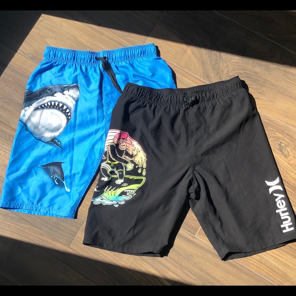 Hurley Swim Trunks Boys Size L